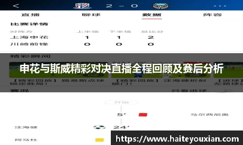 申花与斯威精彩对决直播全程回顾及赛后分析